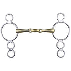 HKM Mors Pessoa Mors 16mm avec Anneaux Acier Inoxydable