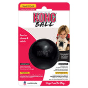 Kong Balle X-Treme Caoutchouc Noir