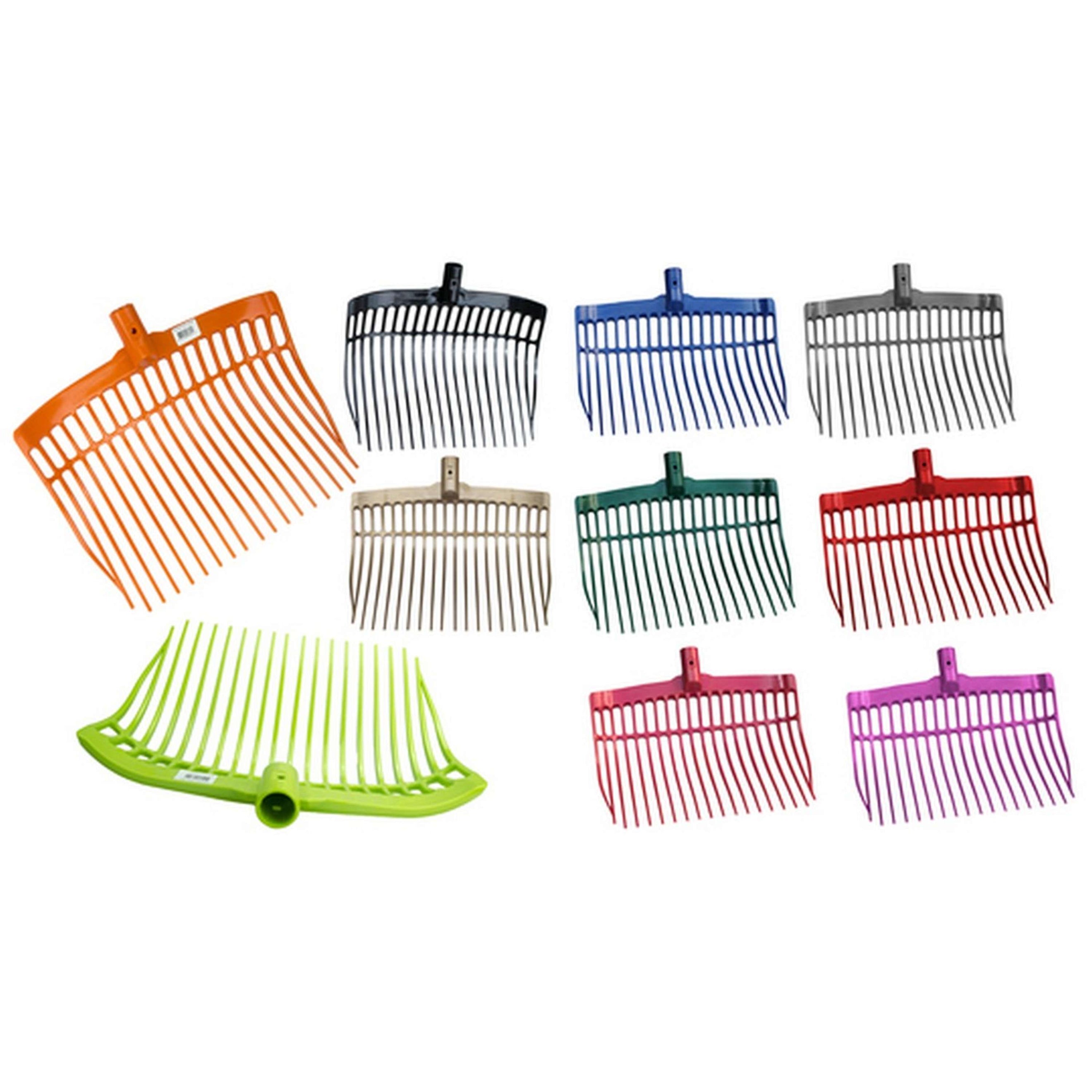 Vplast Fourche à Fumier Plastique sans Manche Gris Vplast Fourche à Fumier Plastique sans Manche Gris