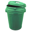 Tonneau à Nourriture avec Fermeture Pivotante 70L Vert