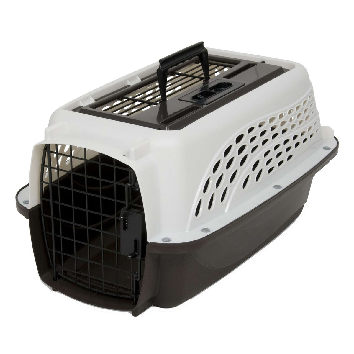 Pet Mate Caisse de Transport 2 Door Top Load Blanc