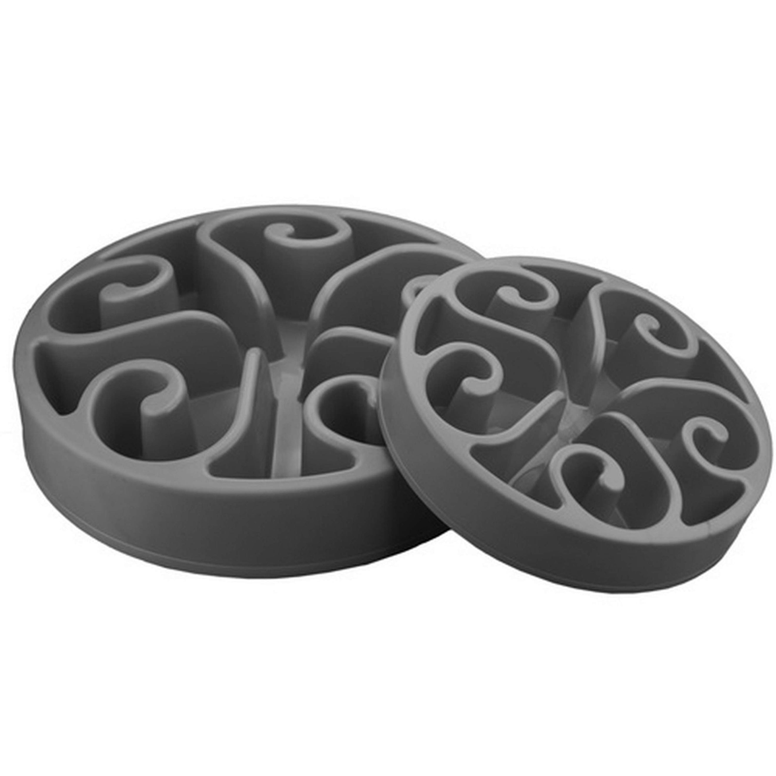 Eat Slow Live Longer Mangeoire Gris Eat Slow Live Longer Mangeoire Gris