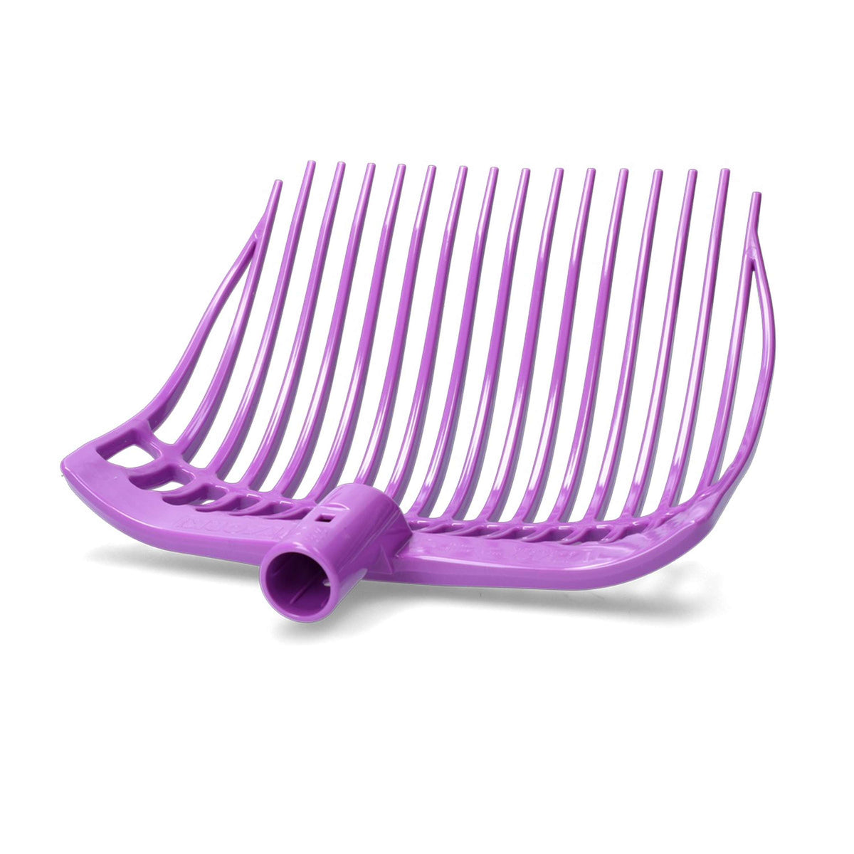 Agradi Fourche à Fumier Plastique Mini Sans Manche Violet