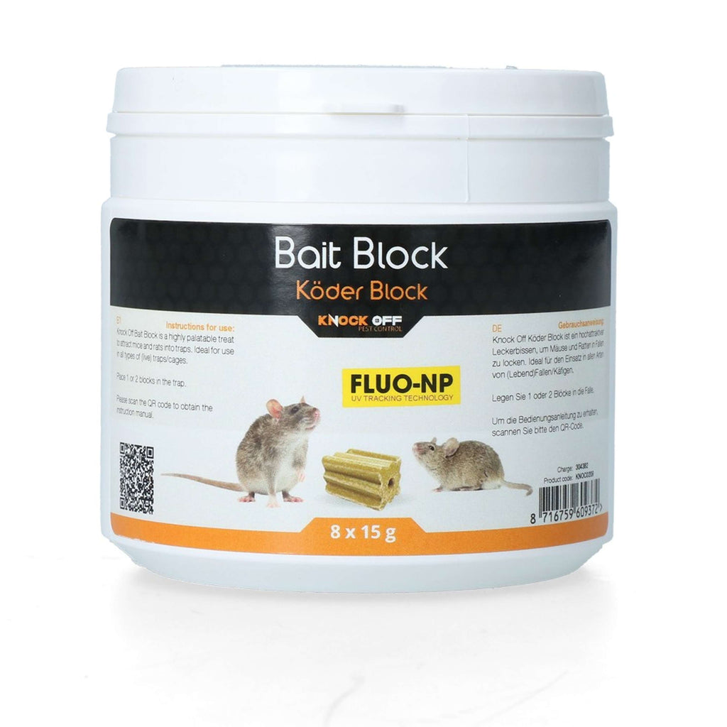 Knock Off Bloc de leurres pour les souris et les rats