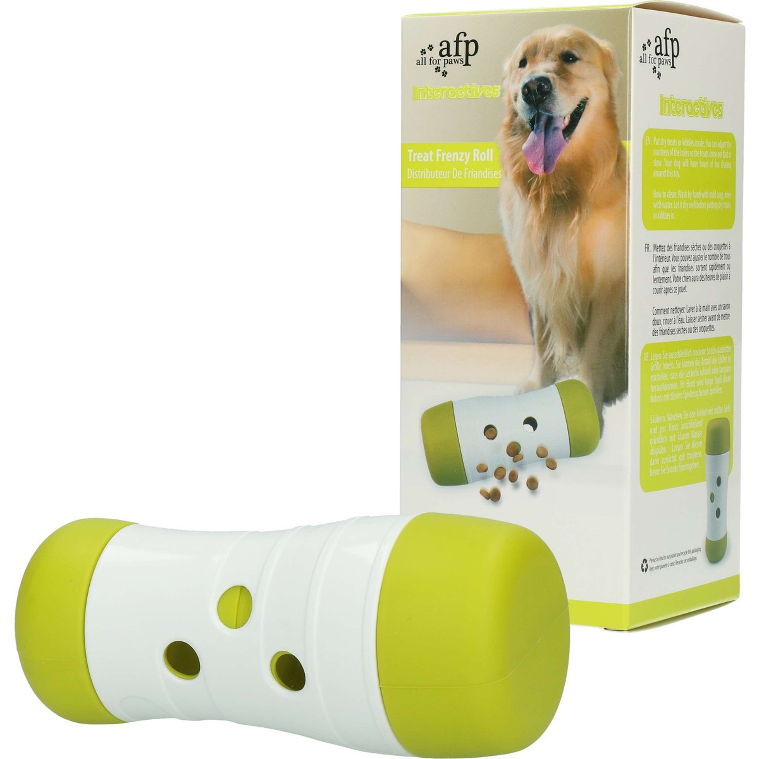 All For Paws Interactives Distributeur Friandises Rouleau Interactive Interactif