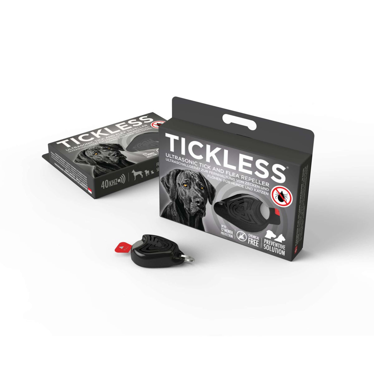 Tickless Anti puces de dessin Noir