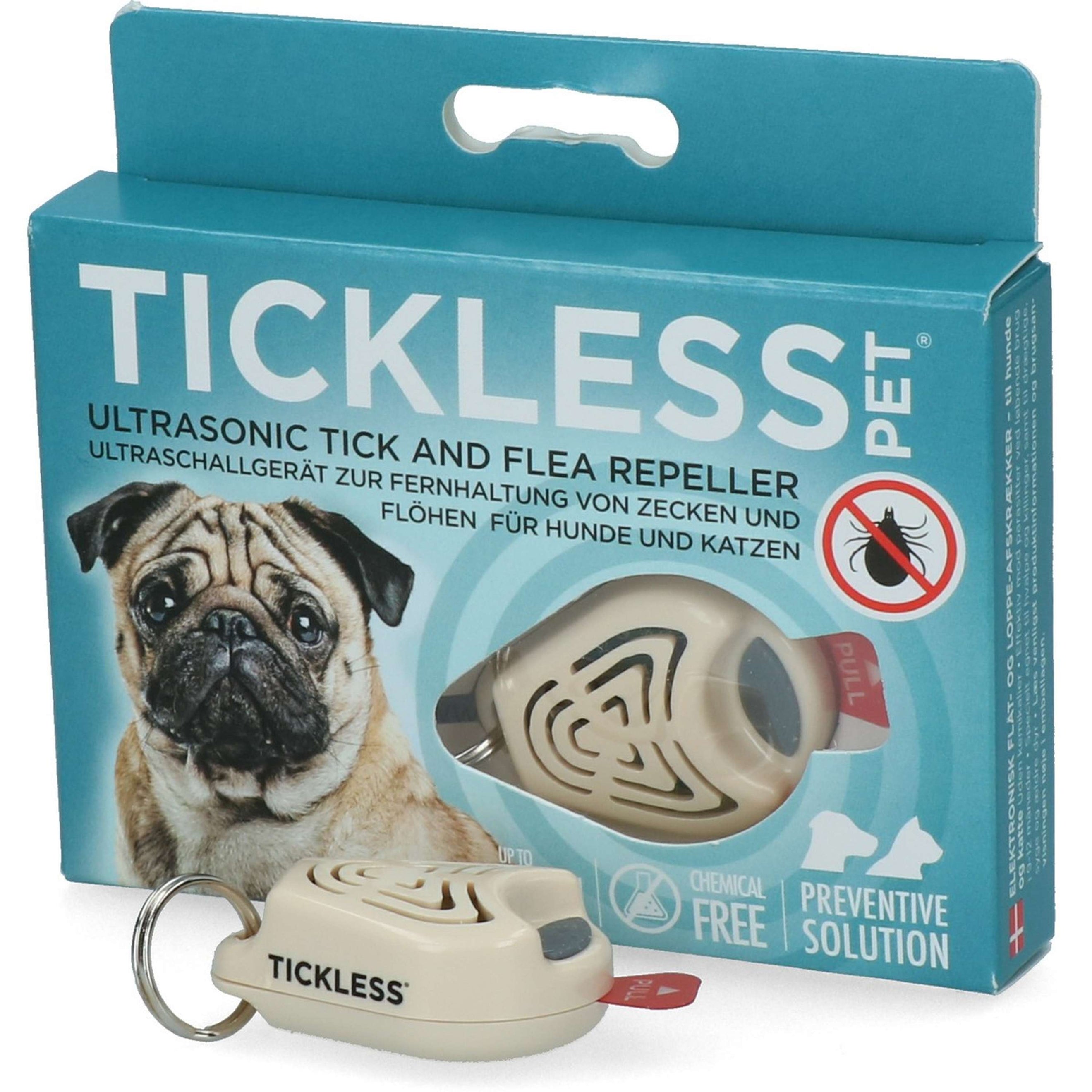 Tickless Anti puces de dessin Beige