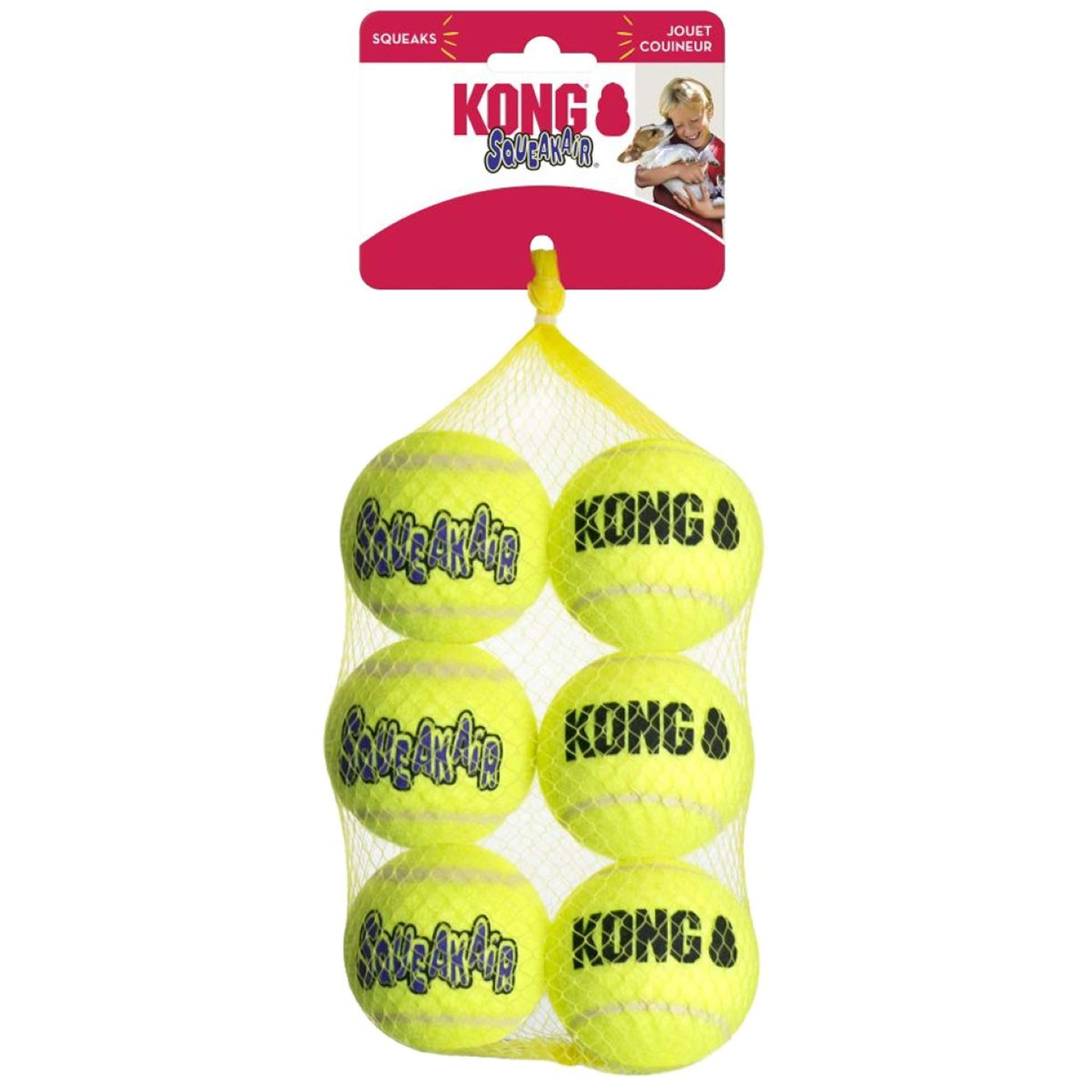 KONG Balles SqueakAir 6-pack