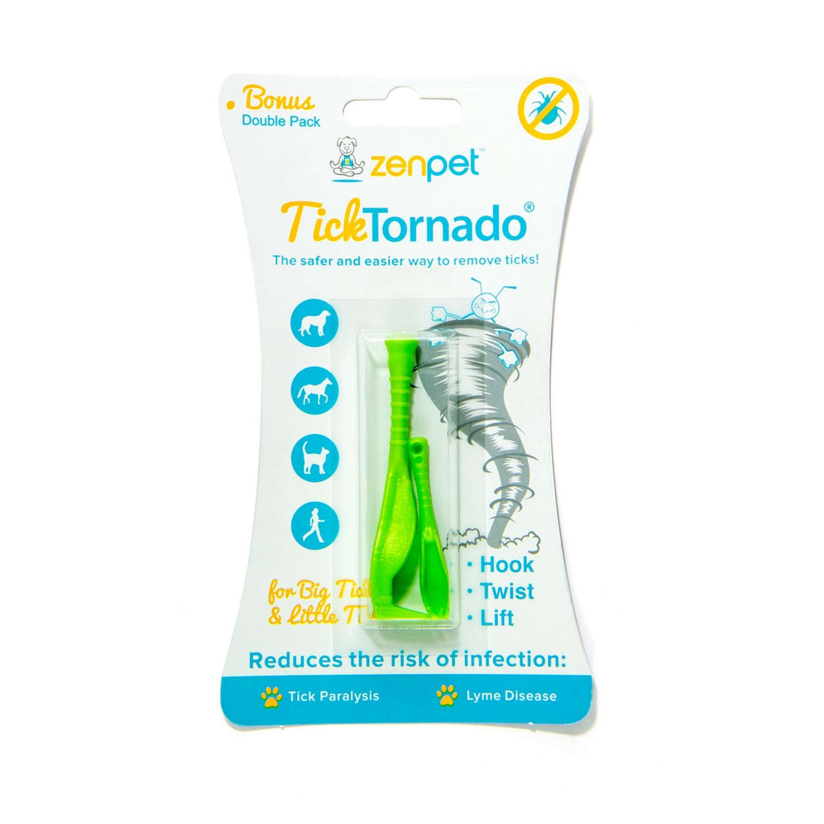 Zenpet Pince Anti-Tiques TickTornado