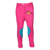 HORKA Pantalon d'Équitation Minis Kids Magenta