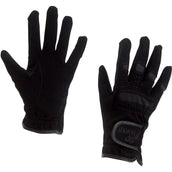 HORKA Gants d'Équitation Domy Suede Noir