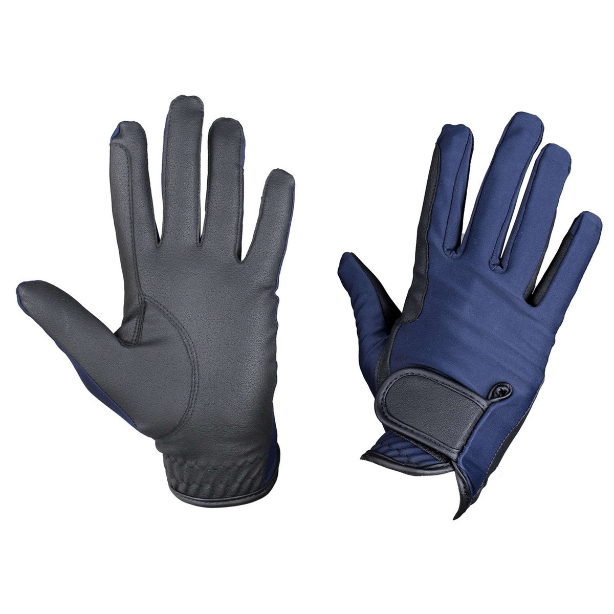 HORKA Gants d'Équitation Flexi Enfants Bleu