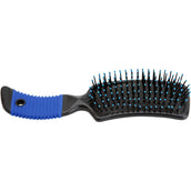 HORKA Brosse à Crinière Plastique Bleu