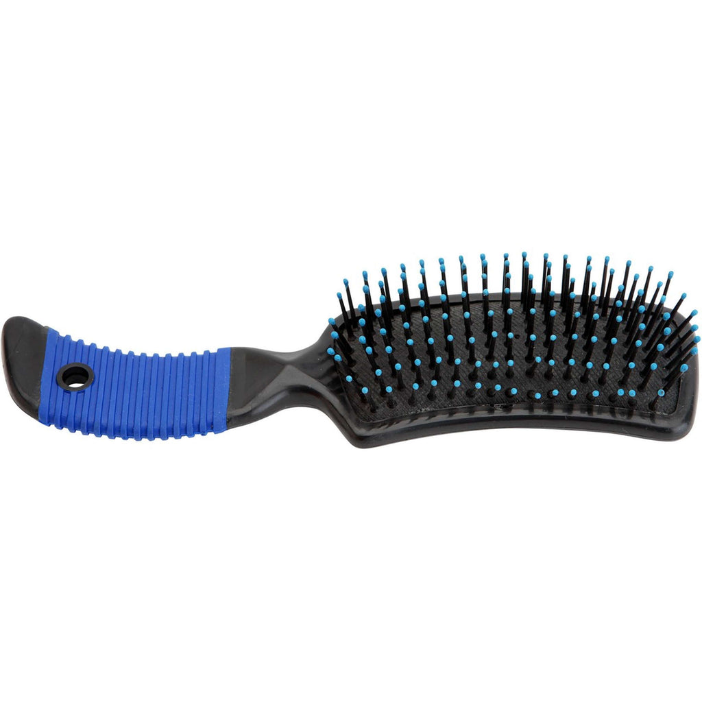 HORKA Brosse à Crinière Plastique Bleu