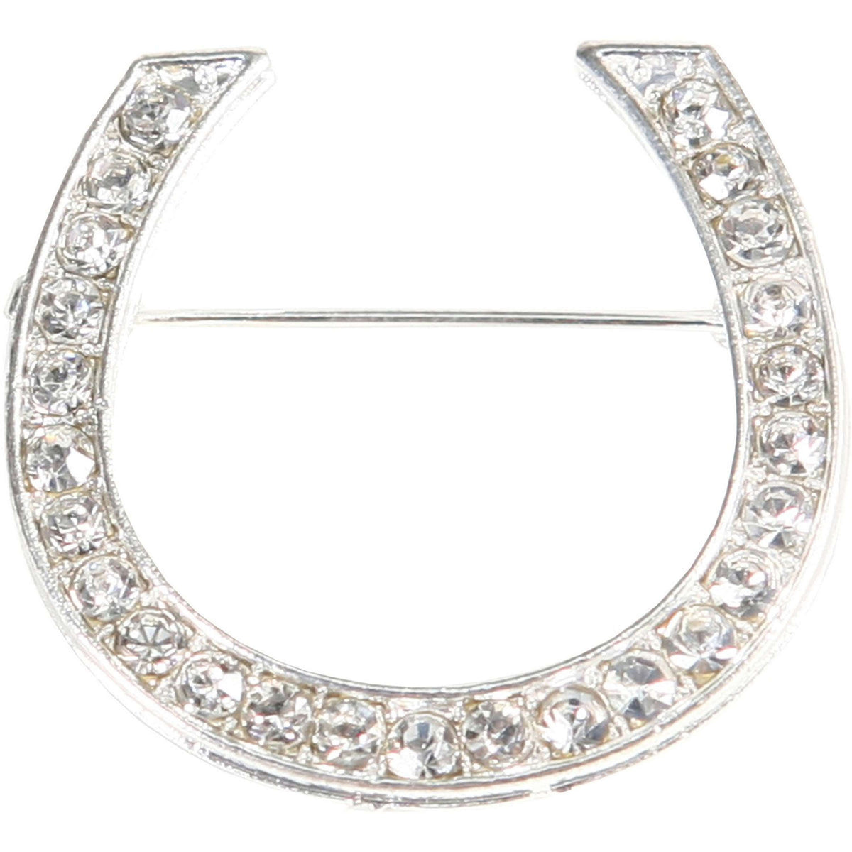 HORKA Epingle à Plastron Fer à Cheval Argent