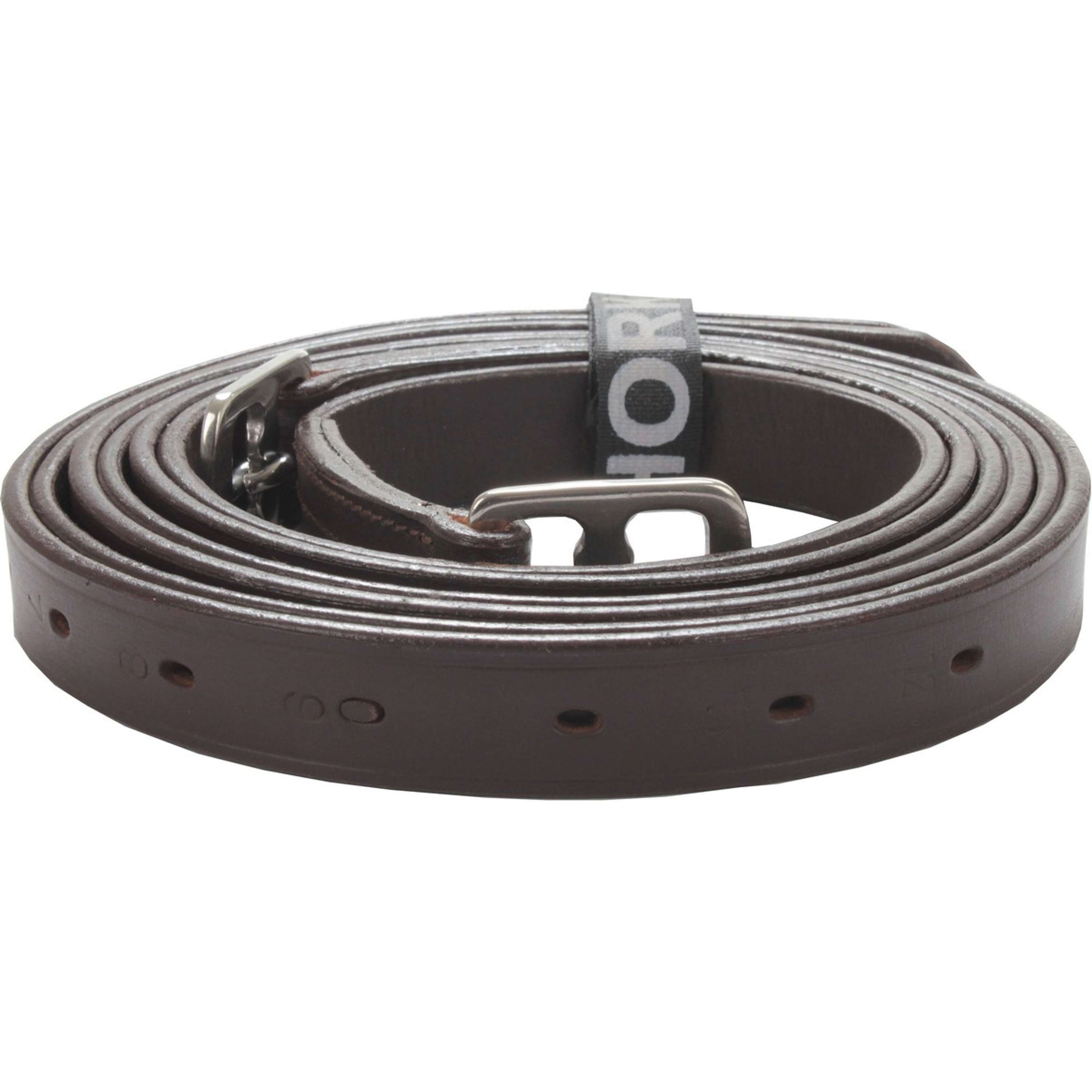 HORKA Étrivière Cuir Marron/Argent HORKA Étrivière Cuir Marron/Argent