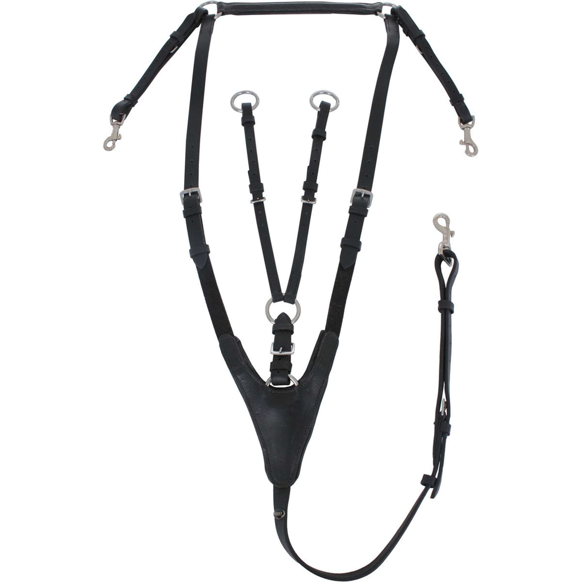 HORKA Collier de Chasse Noir/Argent