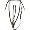 HORKA Collier de Chasse Marron/or