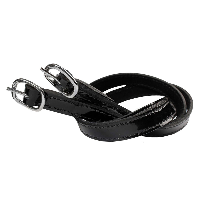 HORKA Lanière pour Éperons Vernis Noir/Argent HORKA Lanière pour Éperons Vernis Noir/Argent