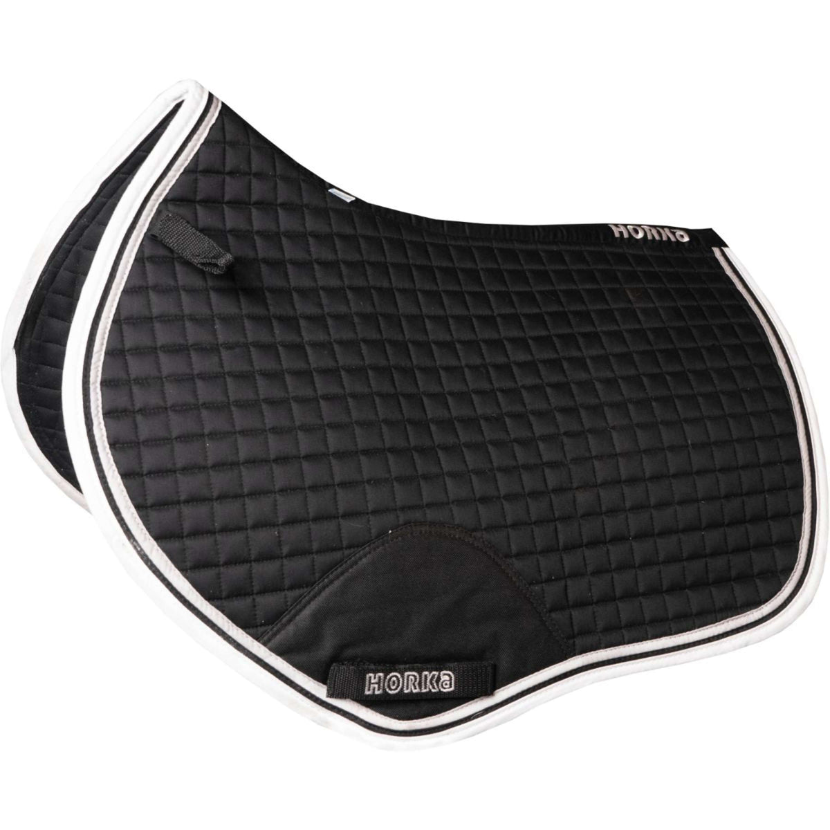 HORKA Tapis de Selle Chic Saut & Polyvalent Noir