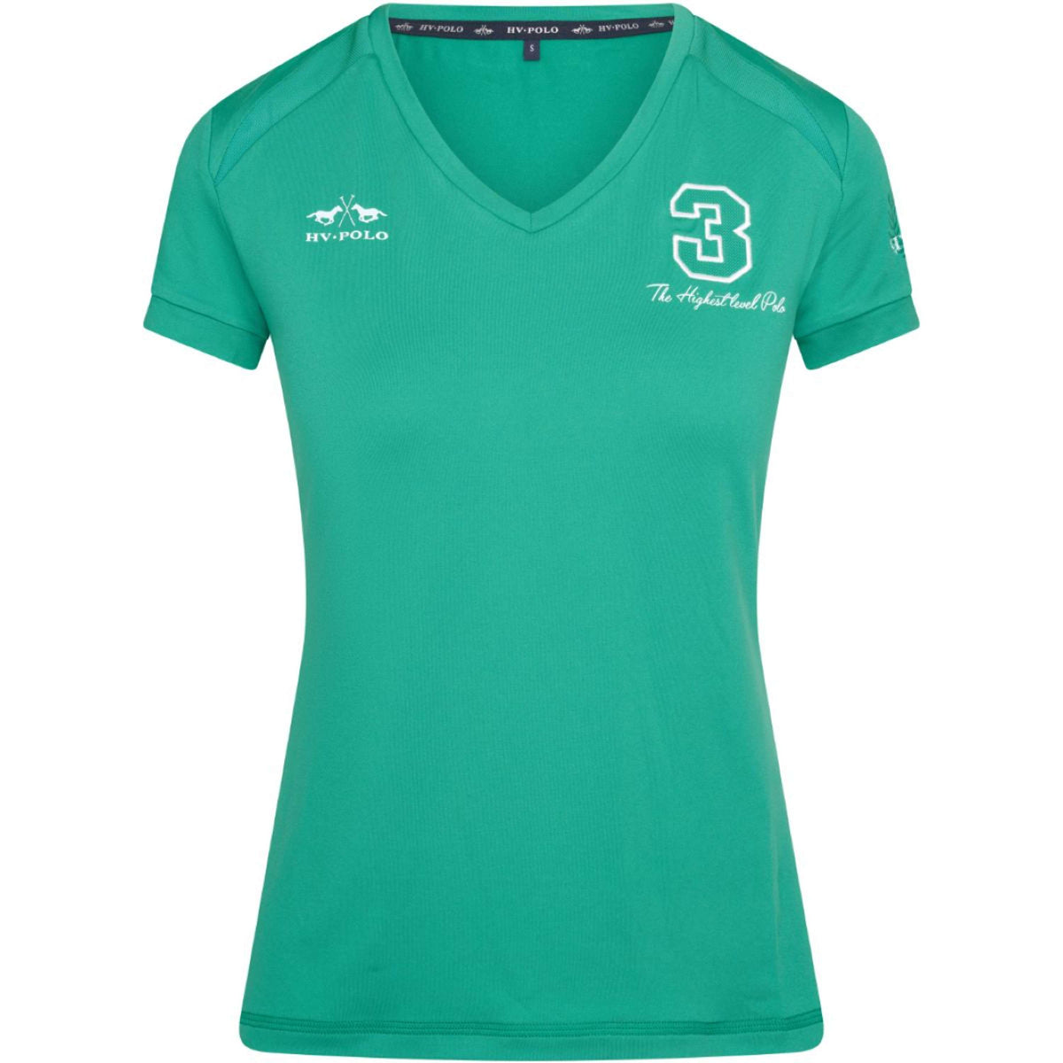 HV Polo T-shirt Favoritas Tech SS Palm Vert