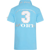 HV Polo Polo Favouritas EQ SS Aqua Bleu