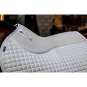 Horseware Tapis de Selle Comfort Tech de Saut Blanc