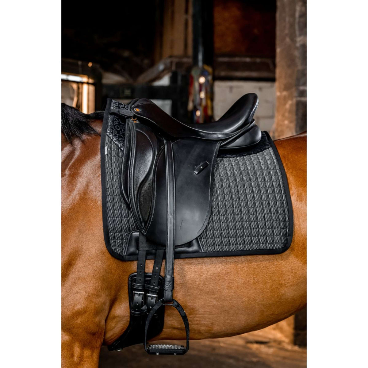 Horseware Tapis de Selle Comfort Tech Dressage Noir