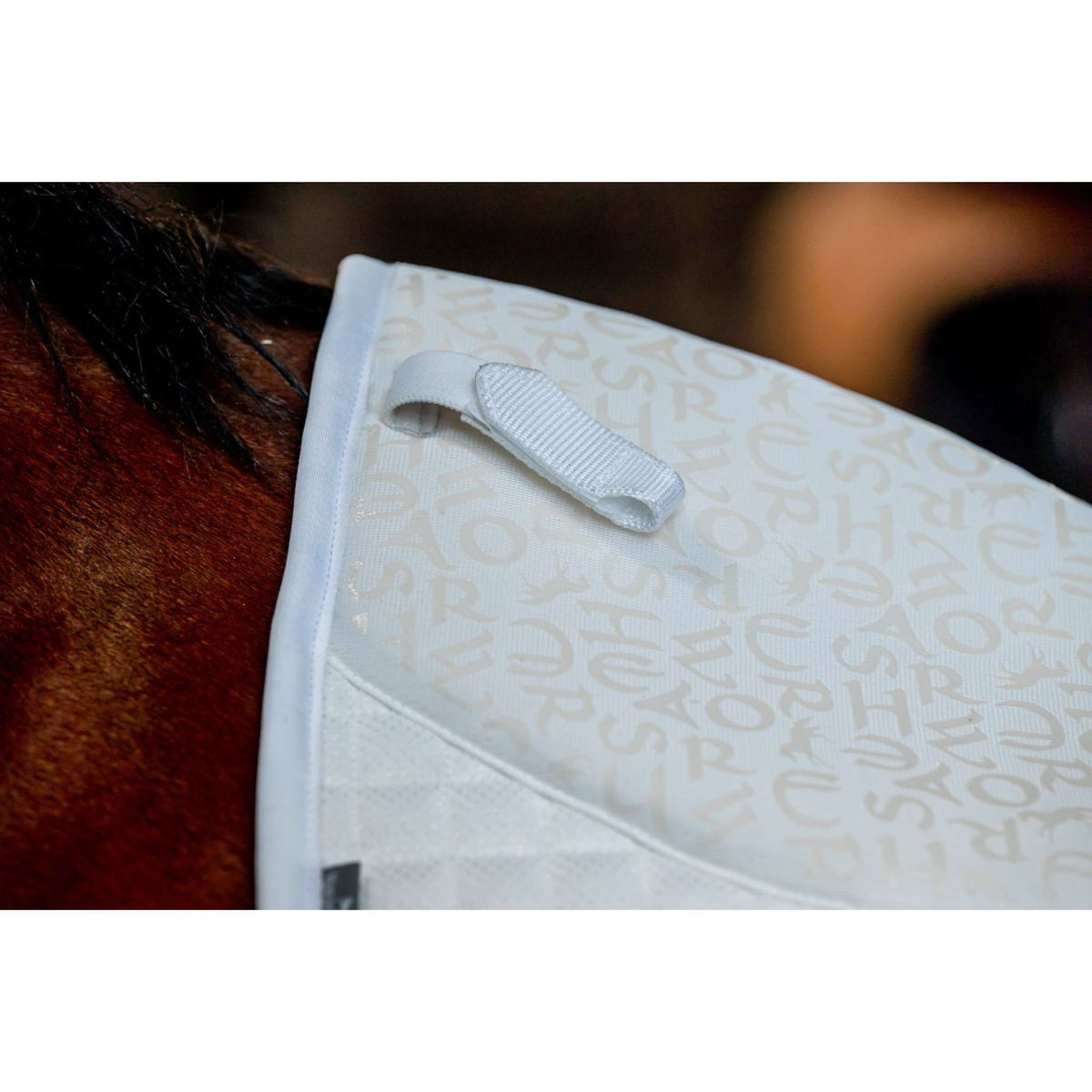 Horseware Tapis de Selle Comfort Tech Dressage Blanc