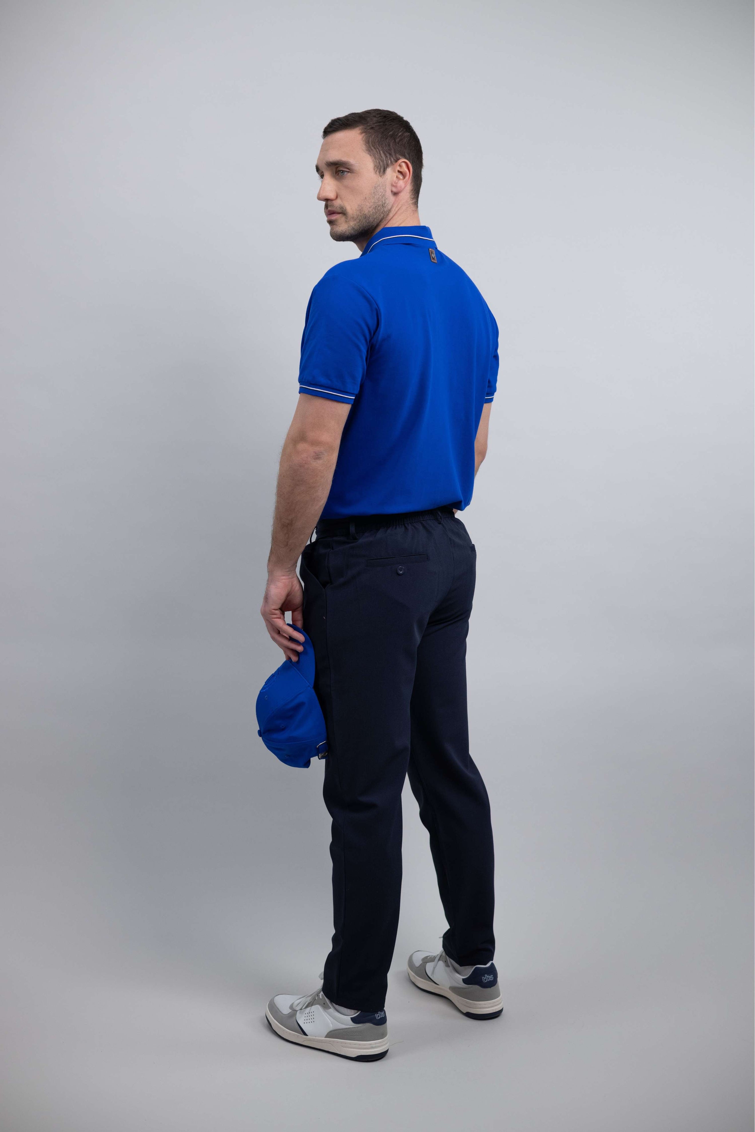 Harcour Polo Pampelonne Hommes Electric Blue
