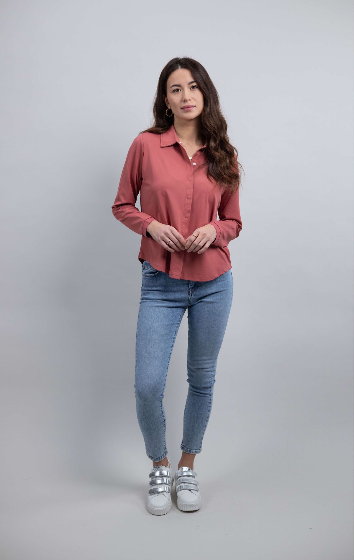 Harcour Blouse Sharly Femme Rose Vieux