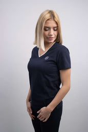 Harcour Chemise Telav Femme Marine