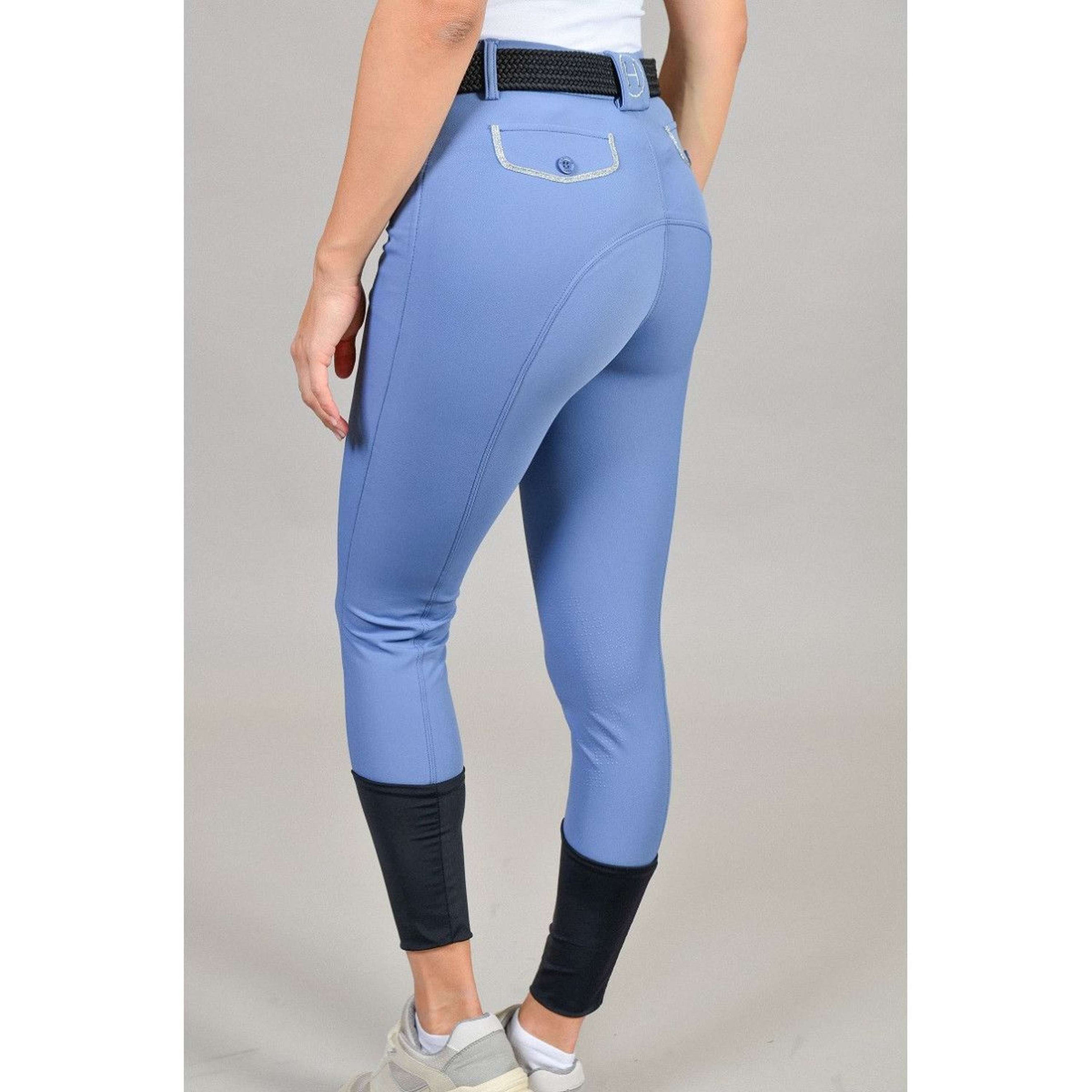 Harcour Pantalon d'Équitation Jaltika Fix System French Blue