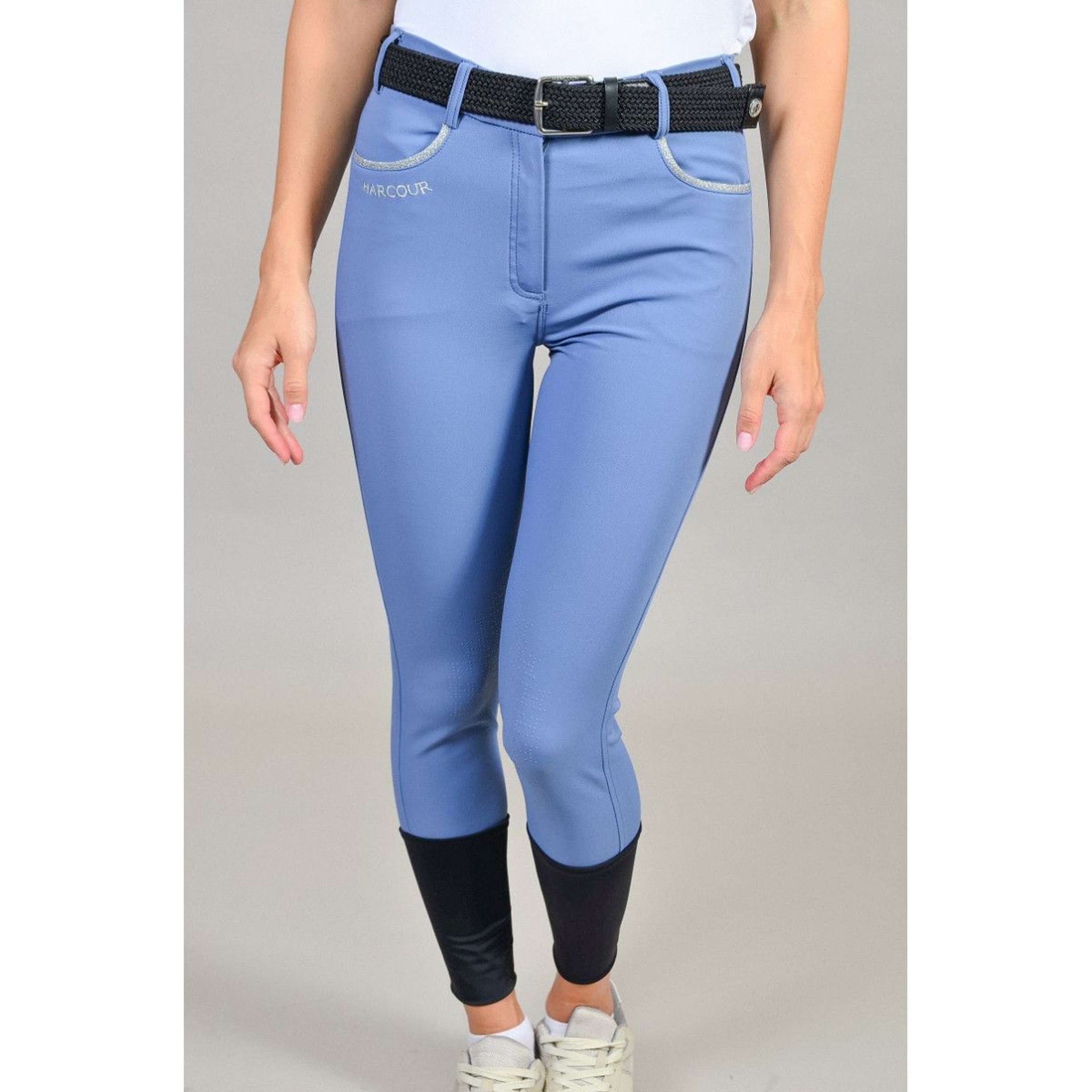 Harcour Pantalon d'Équitation Jaltika Fix System French Blue