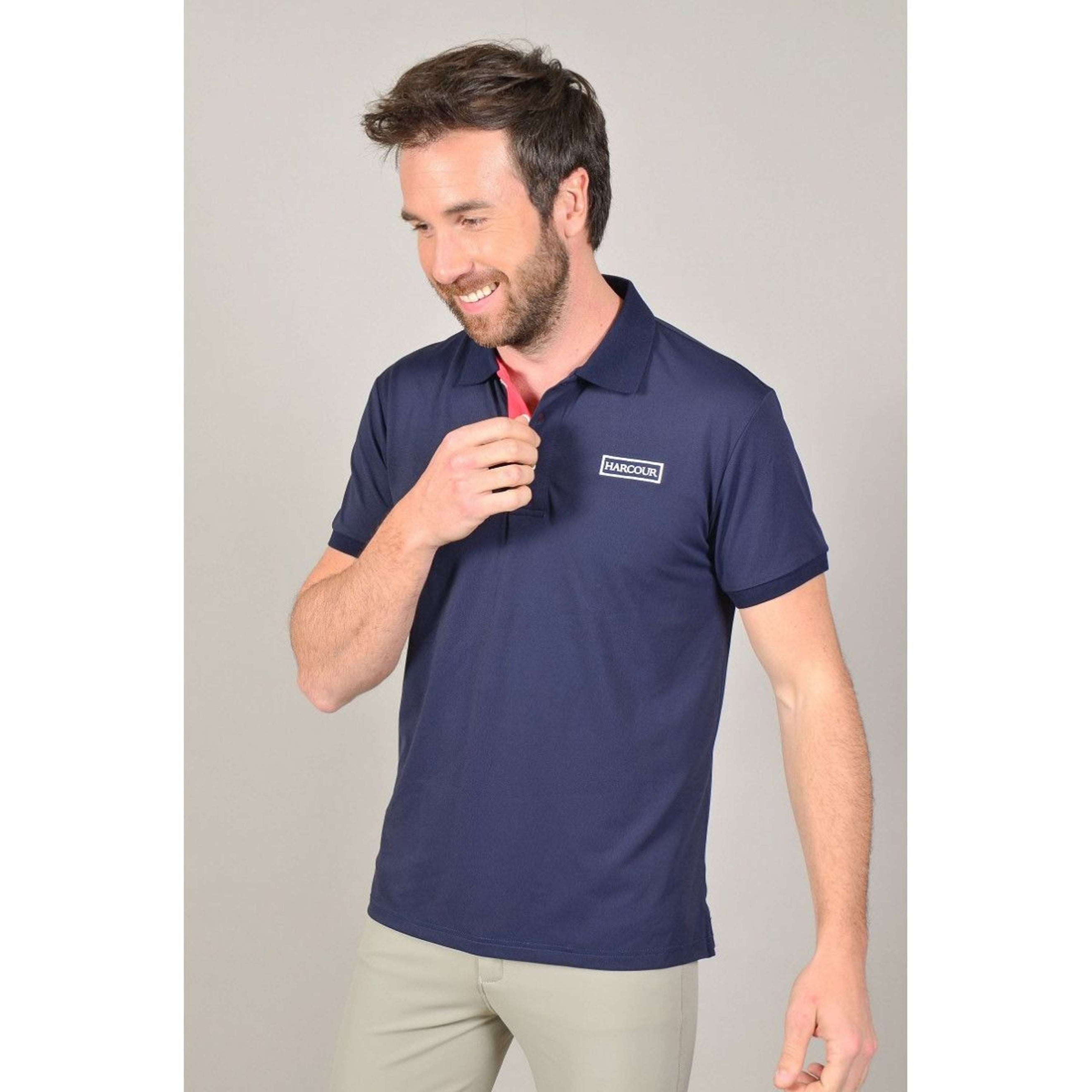 Harcour Polo Pitoh Hommes Marin