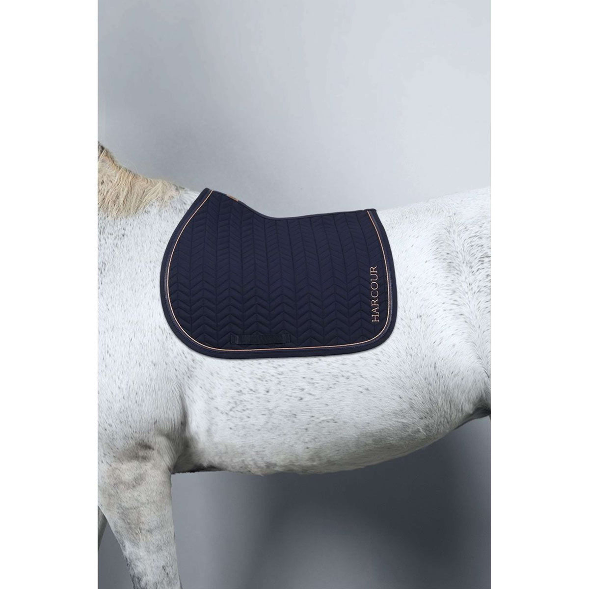 Harcour Tapis de Selle Sisko Dressage Marine