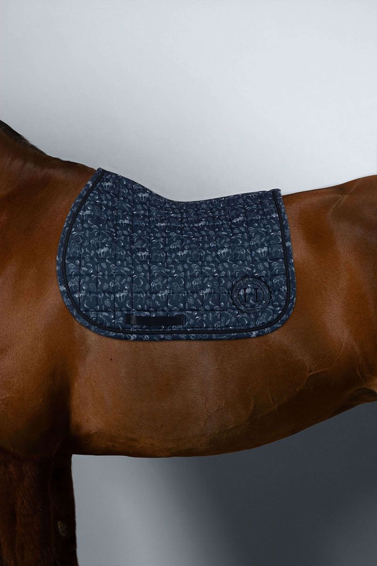 Harcour Tapis de Selle Soft Dressage Navy/Jouy