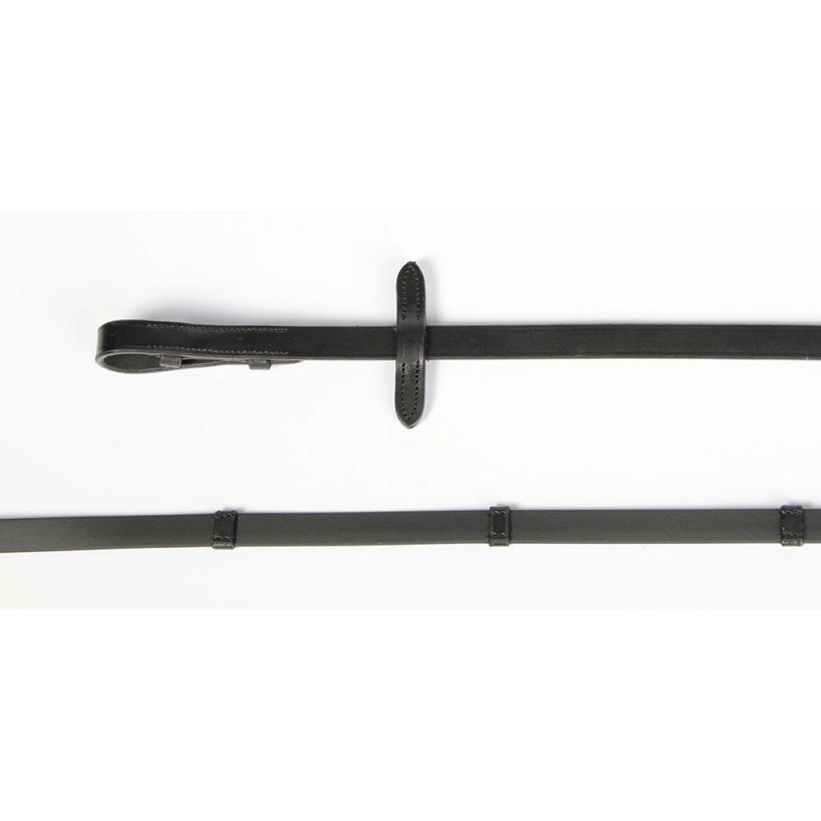 Harry's Horse Rênes Biothane Avec Stops Noir Harry's Horse Rênes Biothane Avec Stops Noir