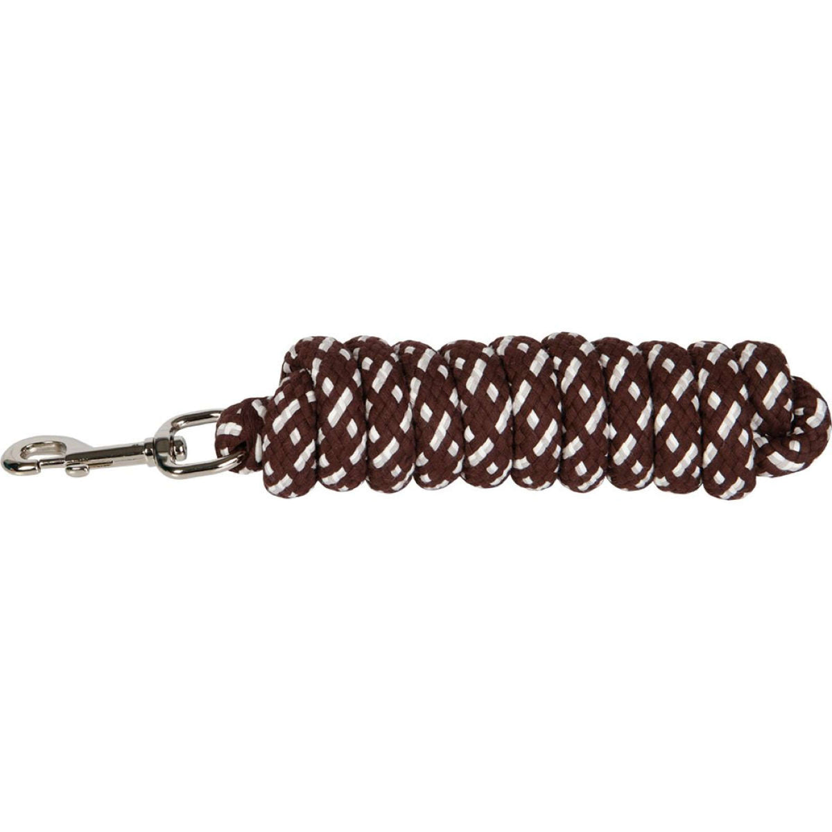 Harry's Horse Corde pour Licol Mounty Marron/Blanc/Gris