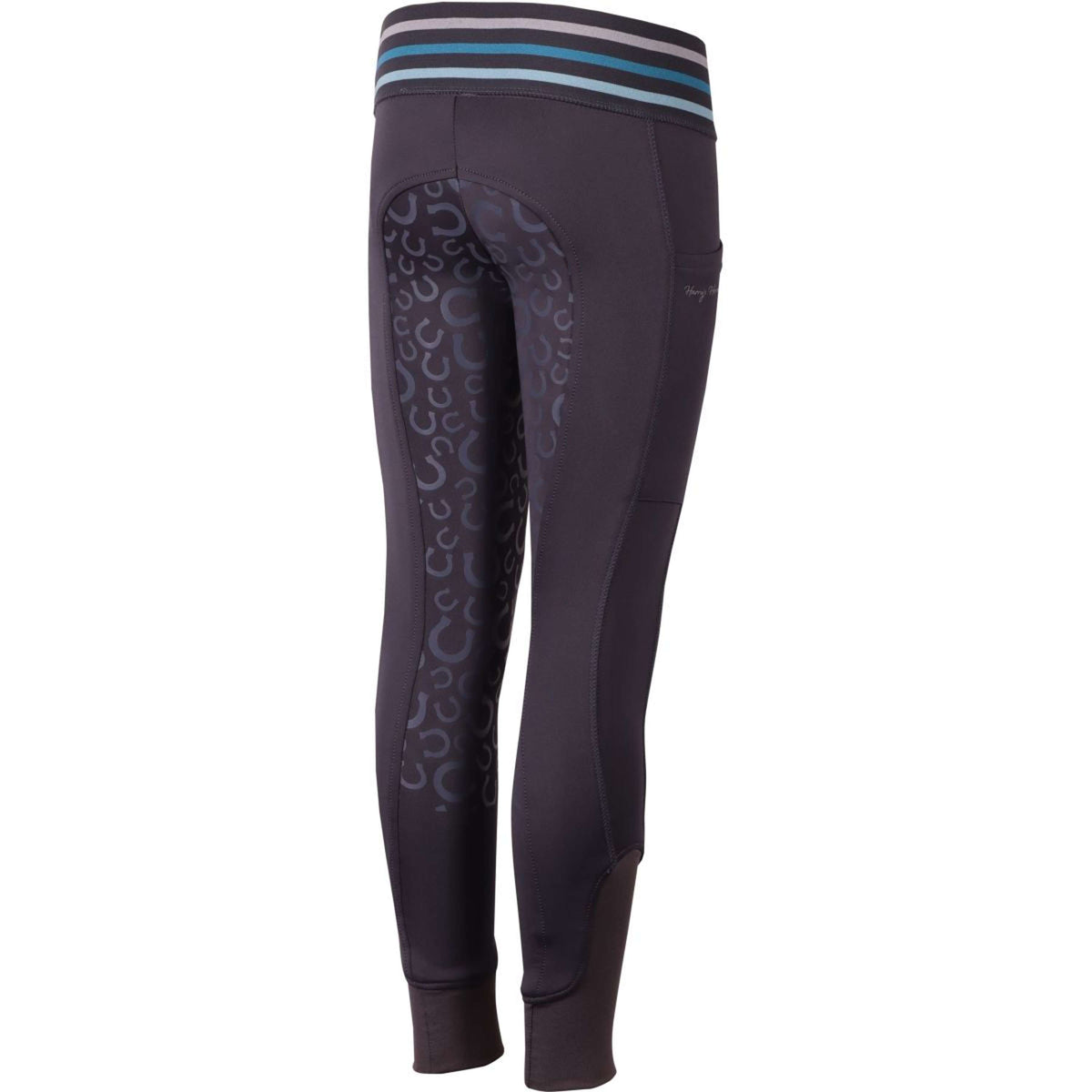 Harry's Horse Legging d'Équitation Equitights STOUT! Beryl Full Grip AntrhaciteGris