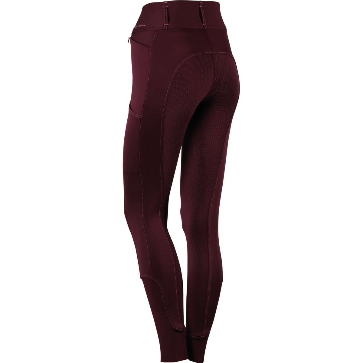 Harry's Horse Legging d'Équitation Equitights Denici Cavalli Scabiosa Full Grip Bordeaux