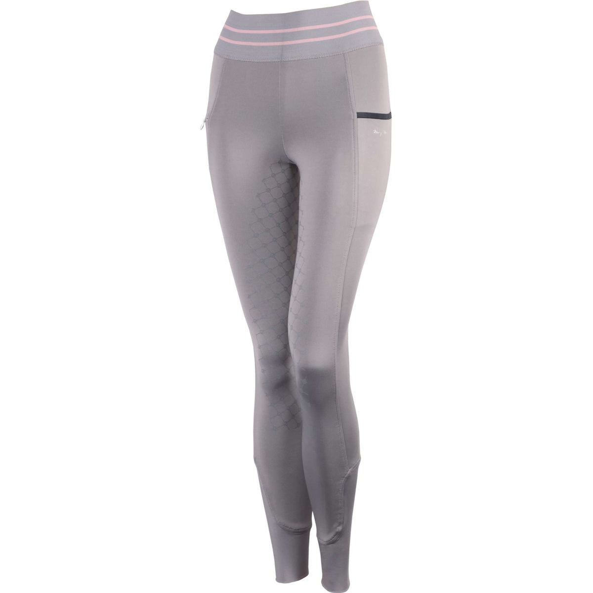 Harry's Horse Legging d'Équitation Equitights Just Ride Urban Full Grip Gris