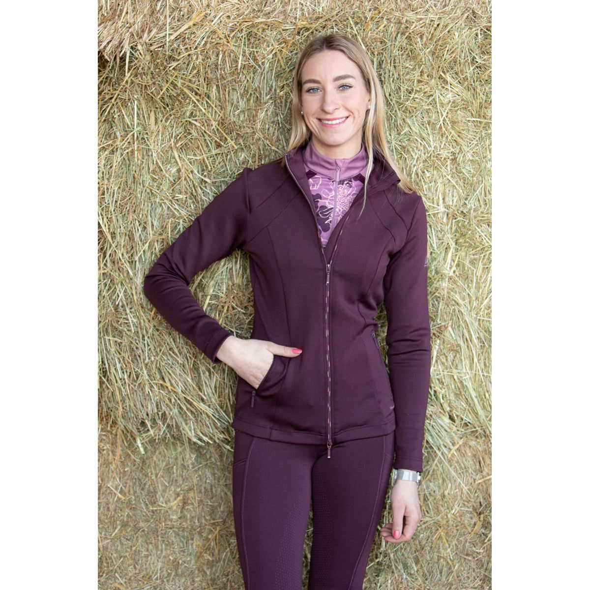 Harry's Horse Veste Denici Cavalli Scabiosa Bordeaux