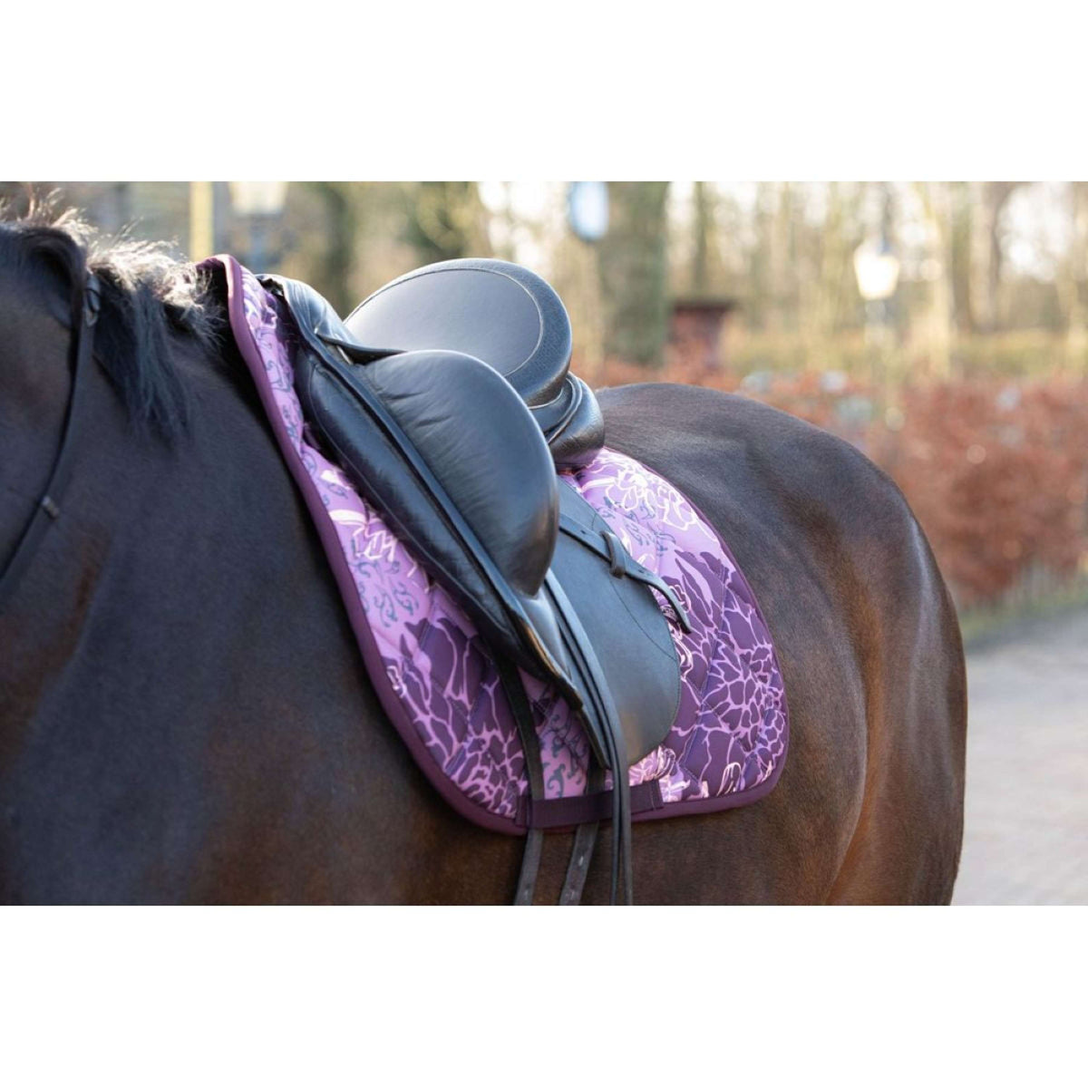 Harry's Horse Tapis de Selle Denici Cavalli Scabiosa Polyvalent Rose