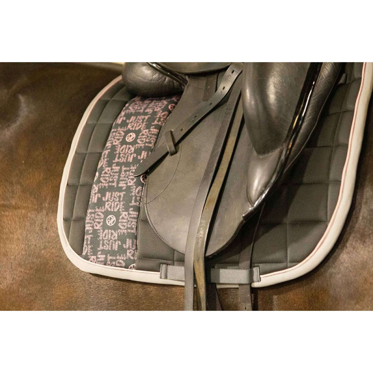 Harry's Horse Tapis de Selle Just Ride Urban Polyvalent AntrhaciteGris