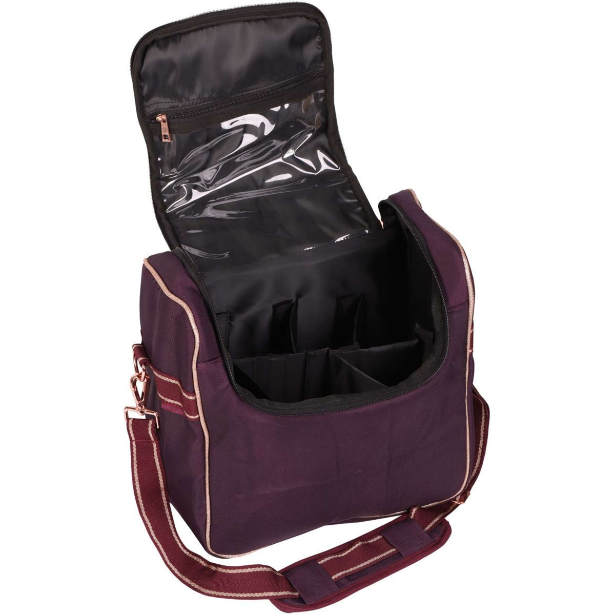 Harry's Horse Trousse de Pansage Denici Cavalli Scabiosa Bordeaux