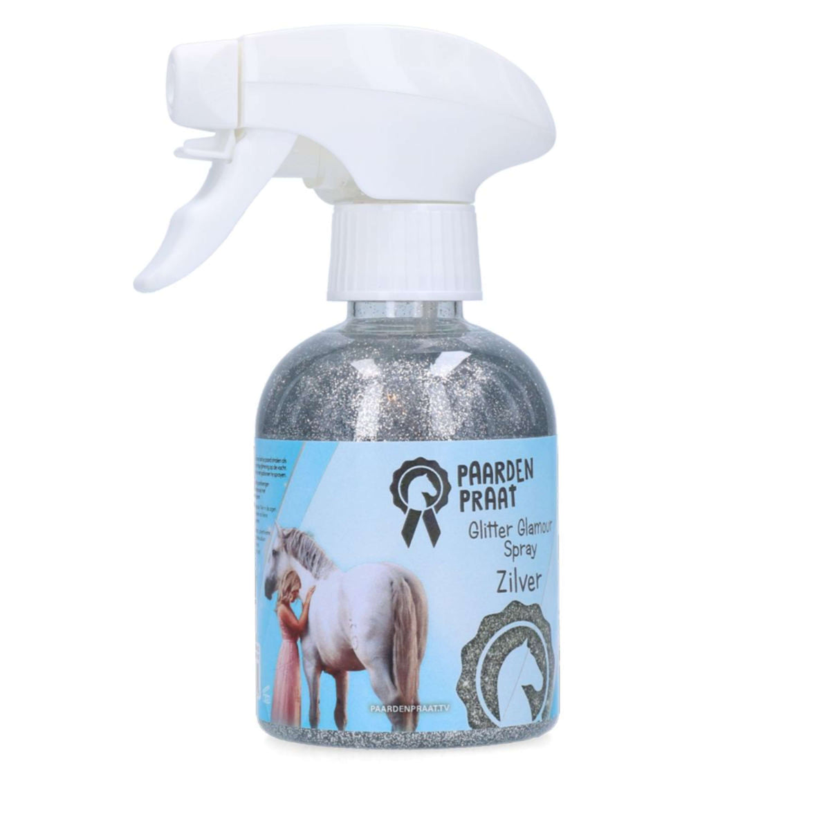 Paardenpraat Spray Glitter Glamour Argent