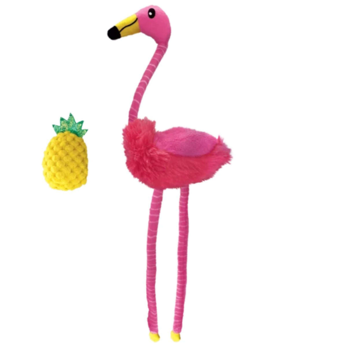 KONG Jouet pour Chat Tropics Flamingo