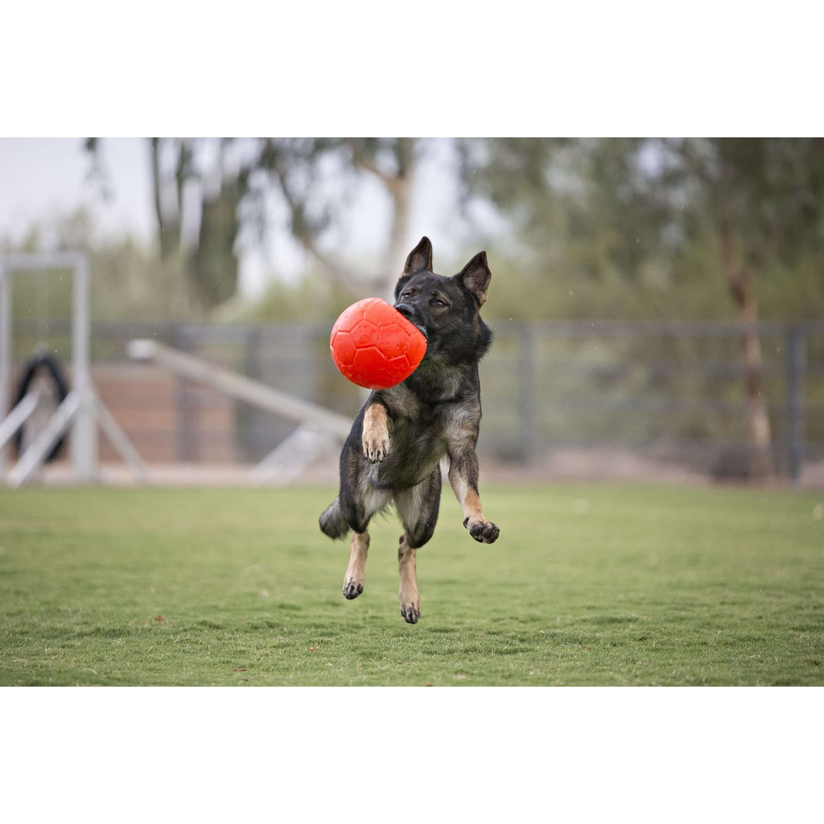 Jolly Ball Balle de Jeu Soccer Ball Rouge