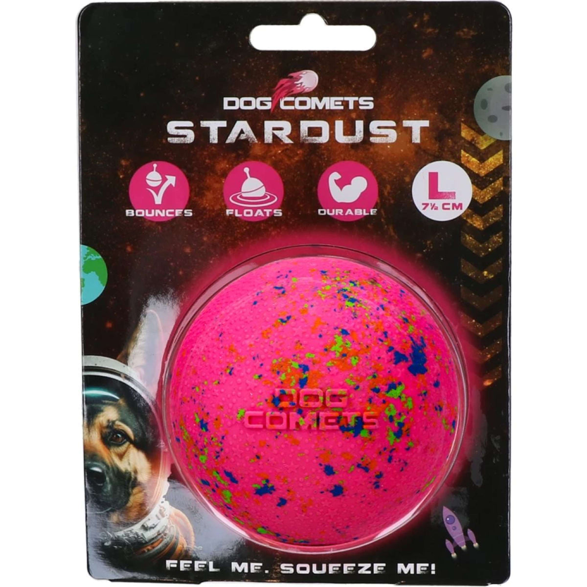 Dog Comets Balle Stardust Rose